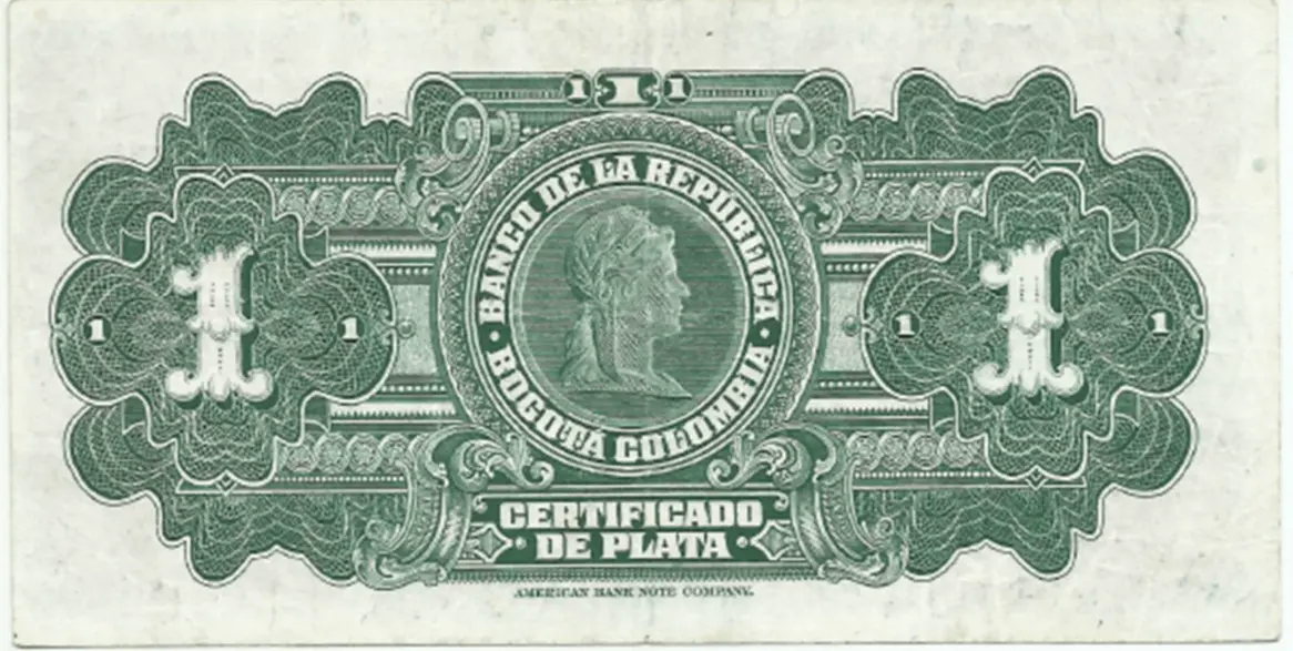 comprar billetes colombia en venta 1 peso