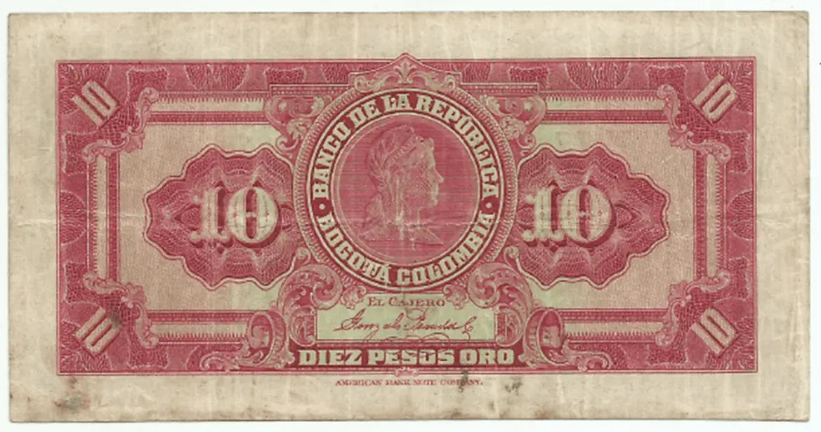 billetes coleccionables colombia en venta