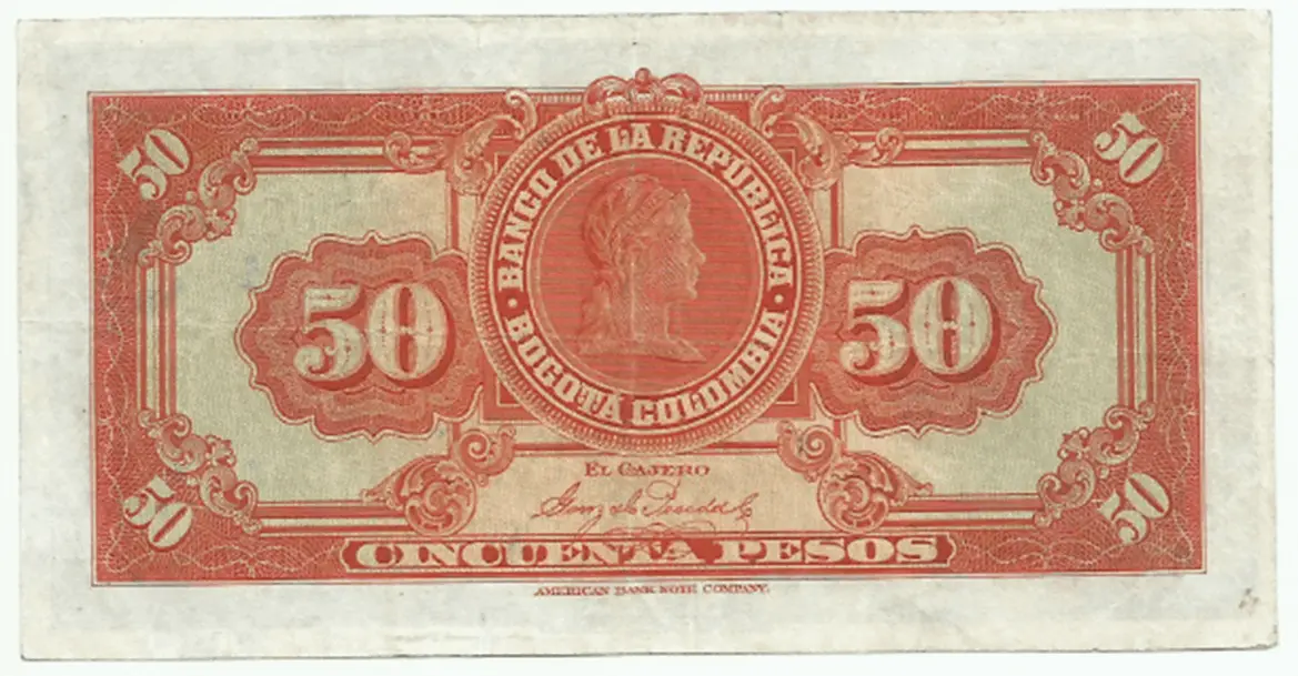 billetes coleccionables colombia en venta