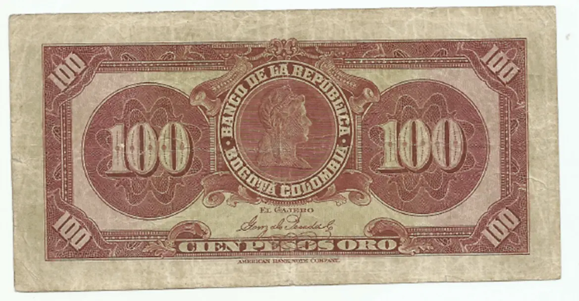 billetes coleccionables colombia para vender