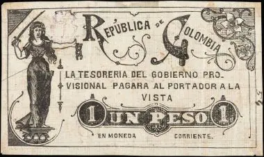 billetes antiguos de colombia en mompox sincelejo popayan