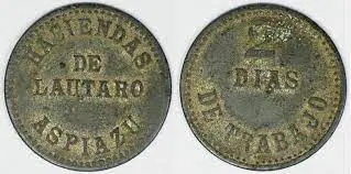 fichas de hacienda en colombia, coleccion de tokens de hacienda
