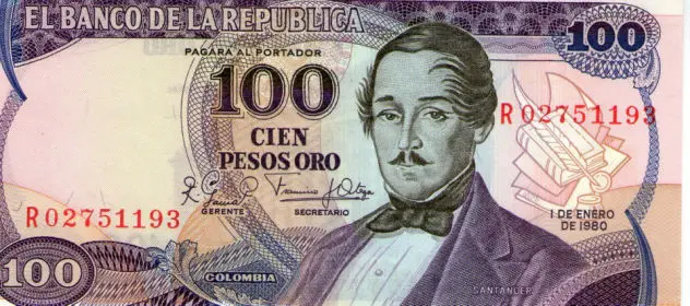billetes antiguos de colombia, notafilia